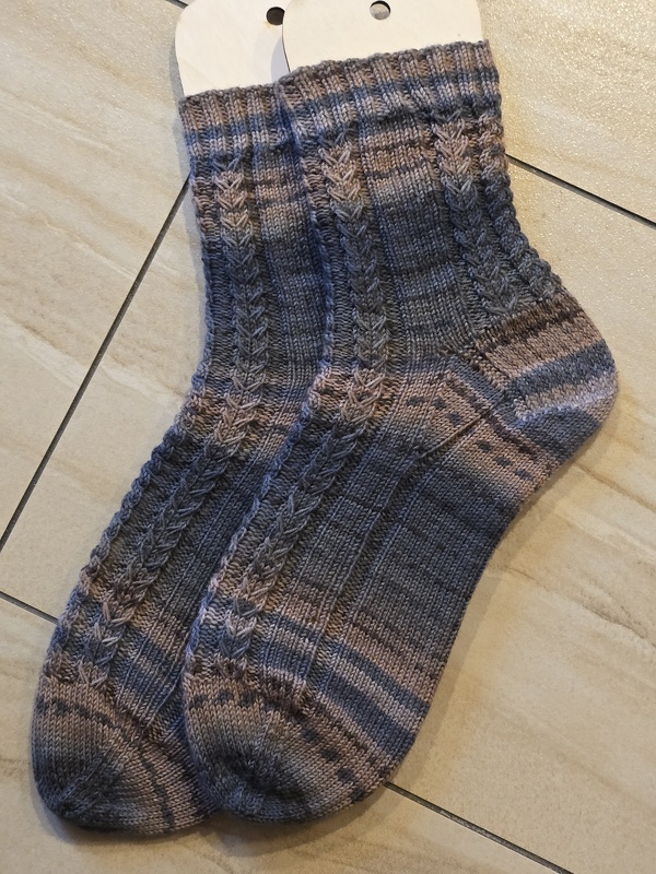 Sockenmuster "Saphira"