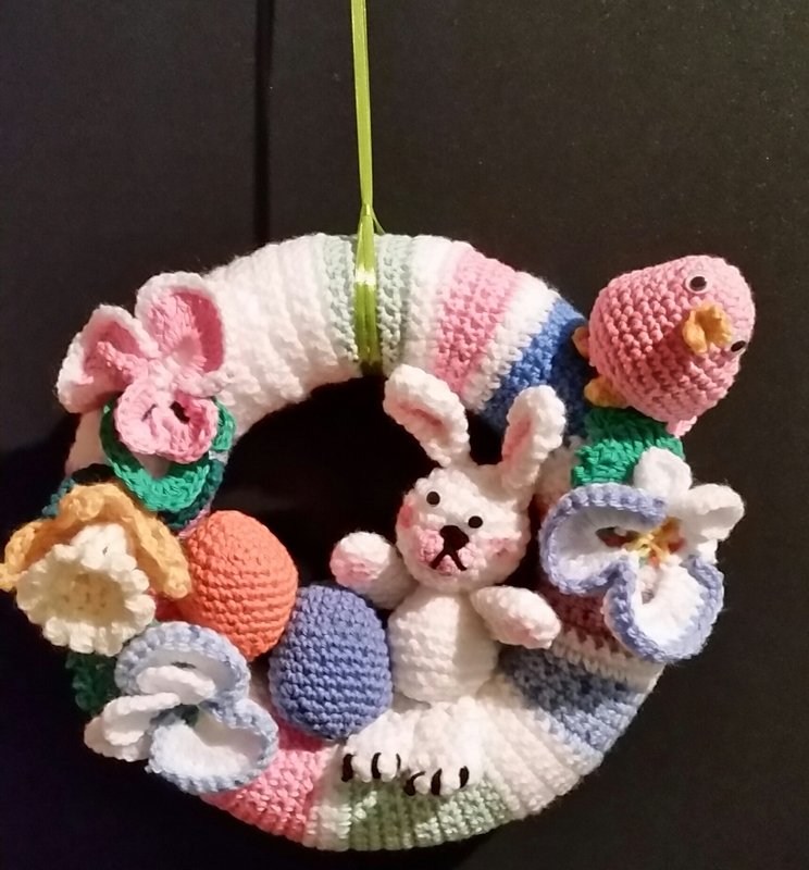 Türkranz Deko für Ostern, Frühling und Sommer