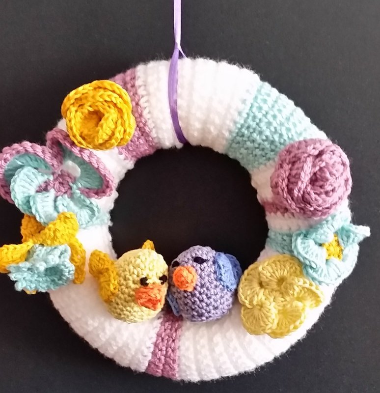 Türkranz Deko für Ostern, Frühling und Sommer