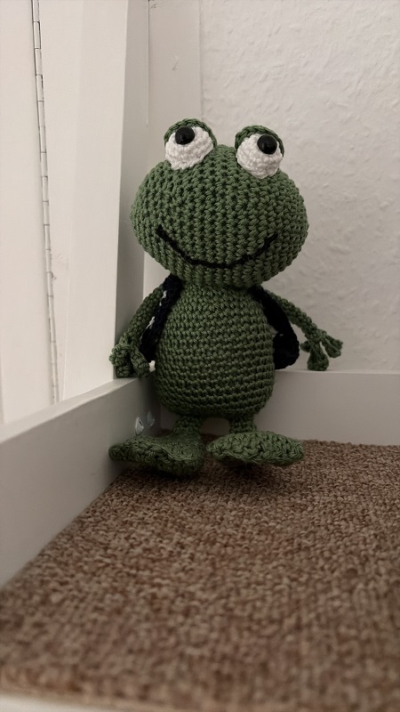 Frog Jimmy Amigurumi Crochet Pattern PDF