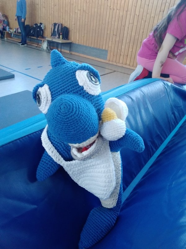 Hungry Shark Sharky Pattern Amigurumi