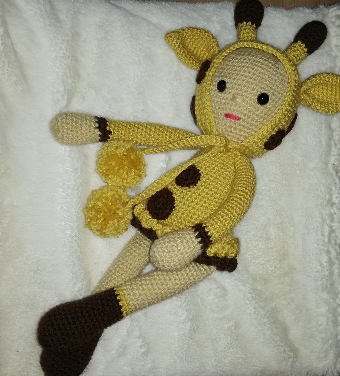 Crochet pattern &quot;DOLL Giraffe&quot;