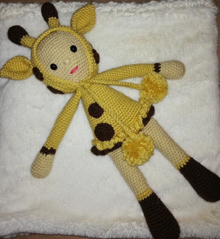 Crochet pattern "DOLL Giraffe"