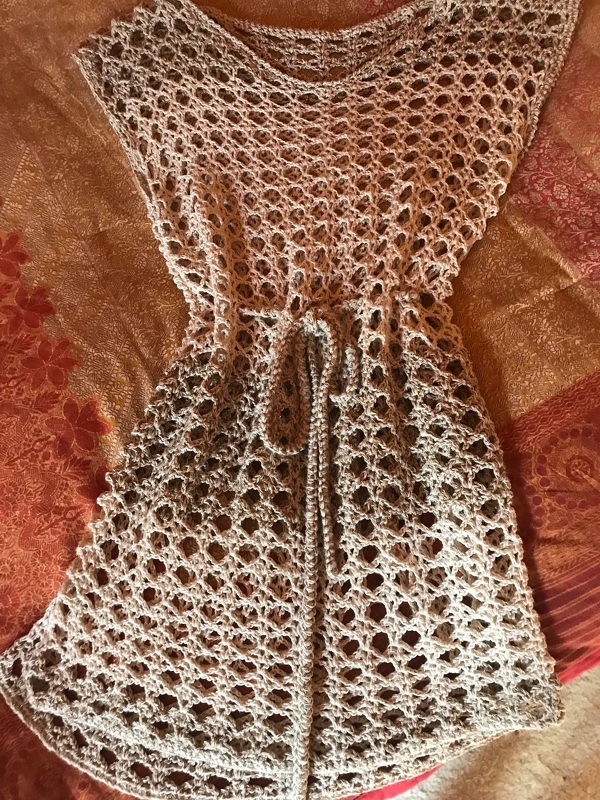 Netzshirt, Tunika "Mayla" - Häkelanleitung