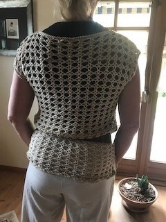 Netzshirt, Tunika "Mayla" - Häkelanleitung