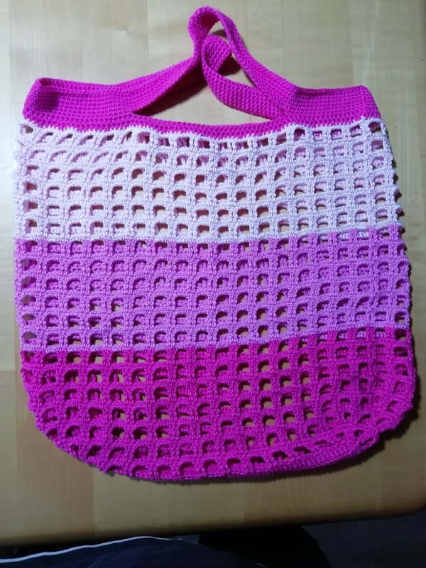 Shopping Bag, Tote Bag “Caro-Line” - Crochet Pattern