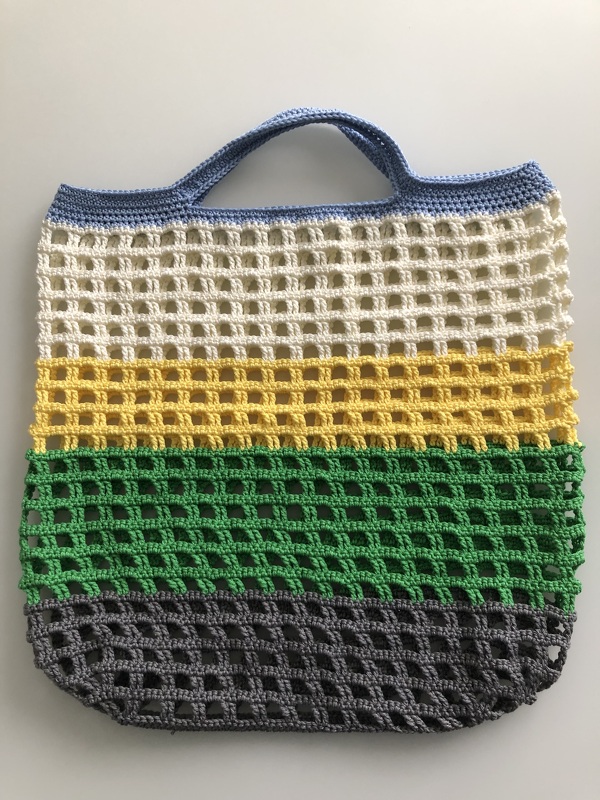 Shopping Bag, Tote Bag “Caro-Line” - Crochet Pattern