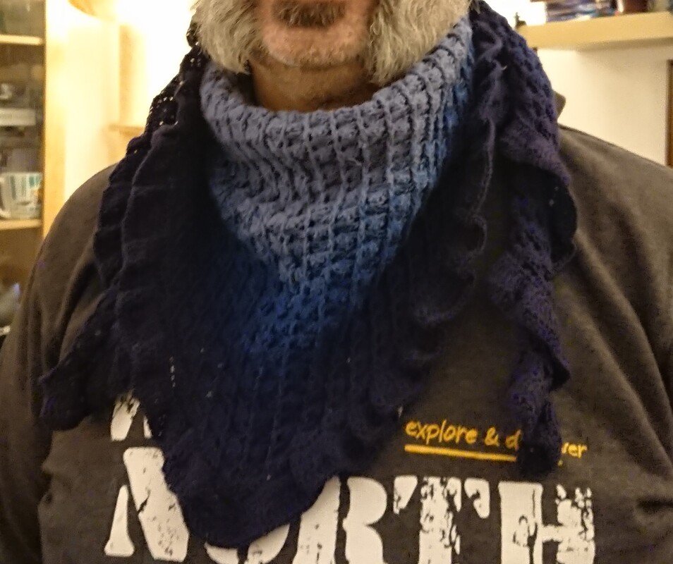 Häkeltuch Tintenfisch (Häkelanleitung)