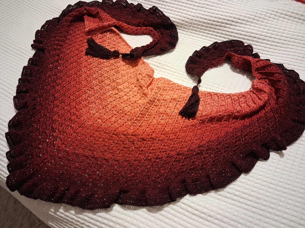 Häkeltuch Tintenfisch (Häkelanleitung)