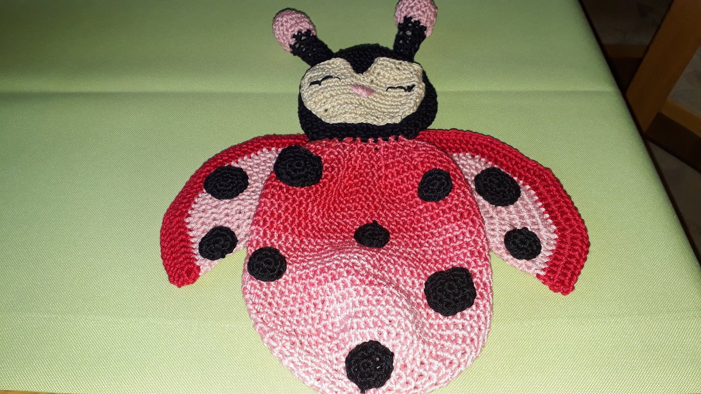 Schmusemarienchen- Häkelanleitung Schmusetuch von Wolldiamant