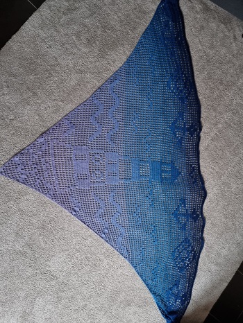 Das war mein erstes Motivtuch. Einfach der Wahnsinn