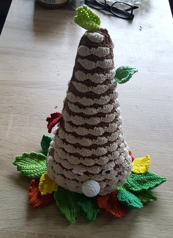 Häkelanleitung Laubwichtel