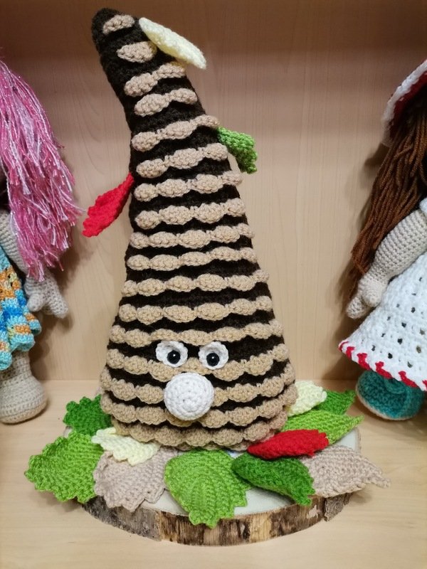 Häkelanleitung Laubwichtel