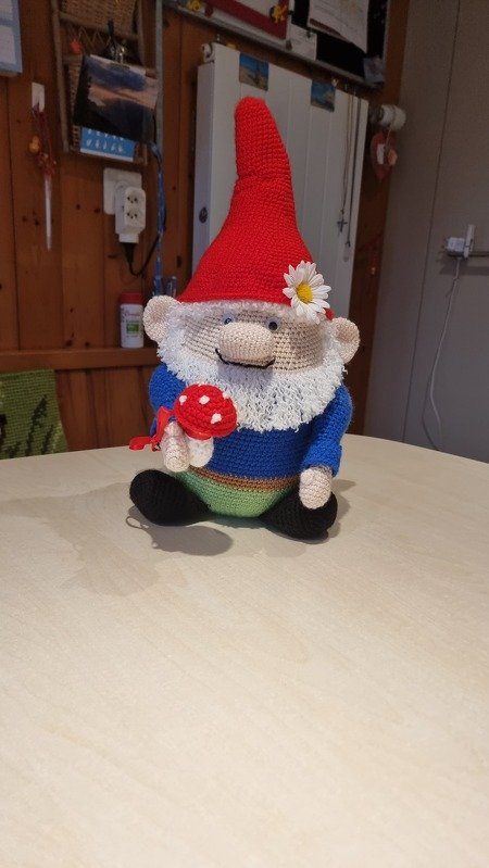 Kurti, der süsse Gartenzwerg