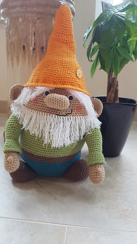 Kurti, der süsse Gartenzwerg