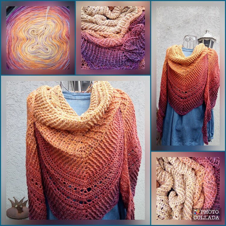4 seasons shawl