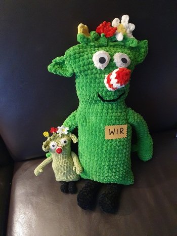 Das kleine Wir aus dem entsprechenden Kinderbuch für meine 1. Klasse.