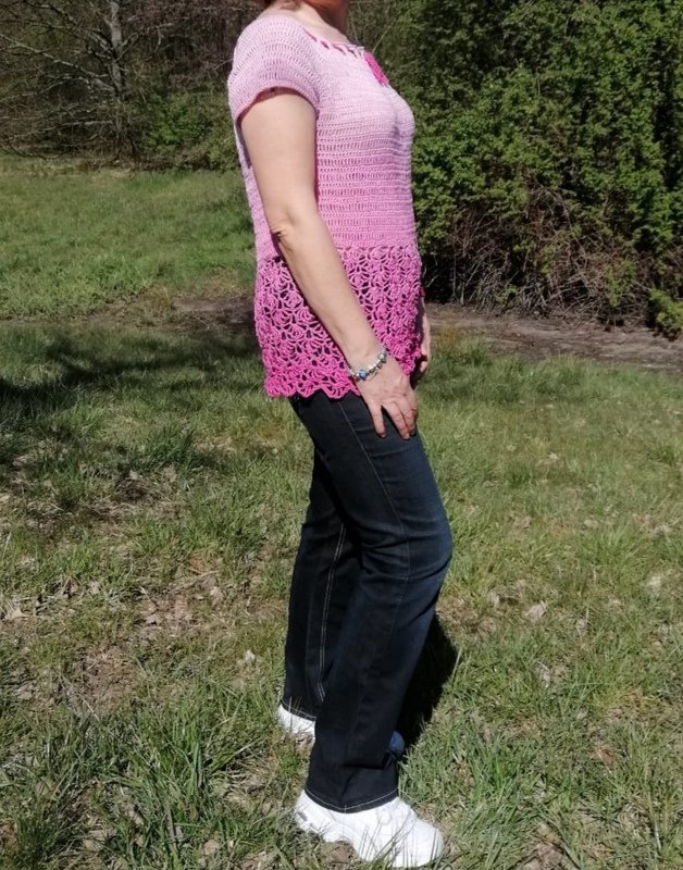 Tunika / Top &quot;Isabella&quot; - Häkelanleitung