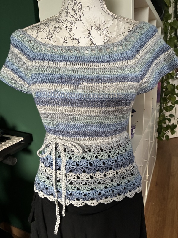 Tunika / Top "Isabella" - Häkelanleitung