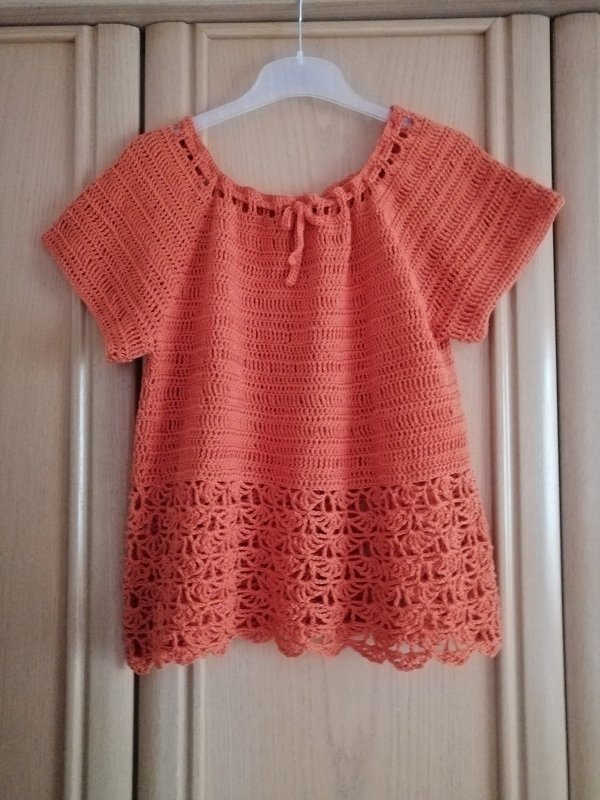 Tunika / Top &quot;Isabella&quot; - Häkelanleitung