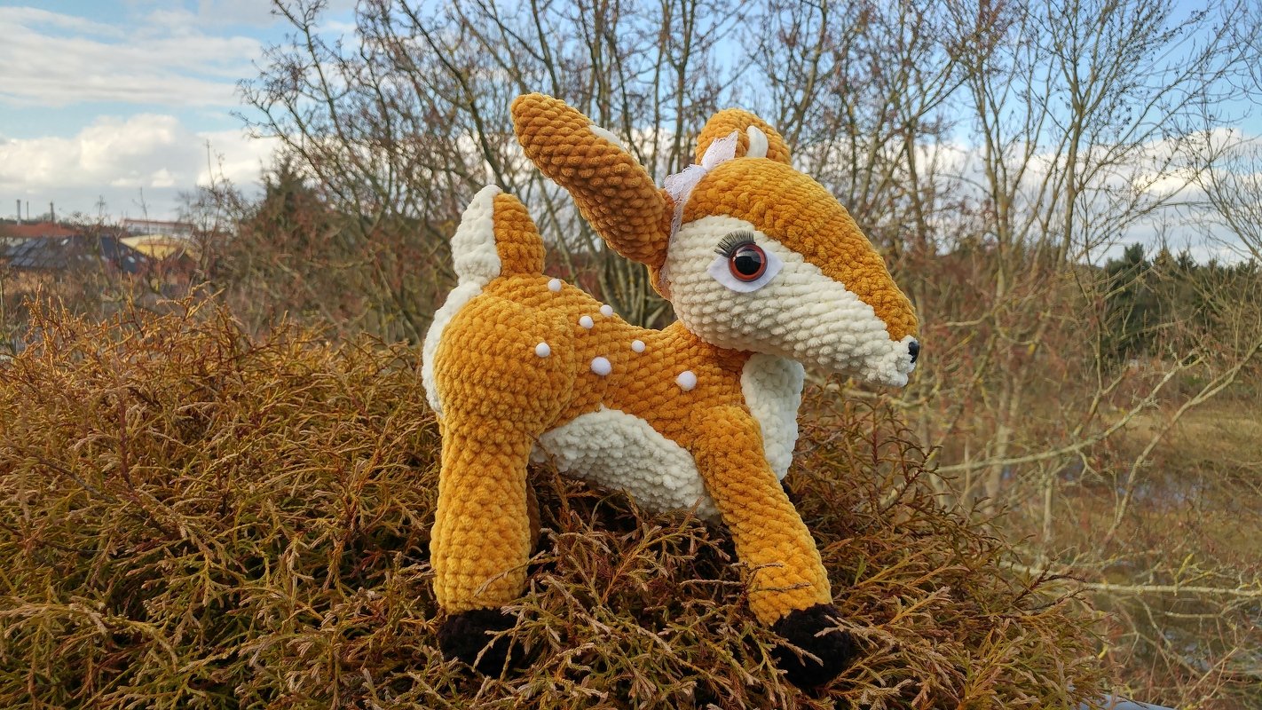 Deer and Hedgehog Pattern Amigurumi