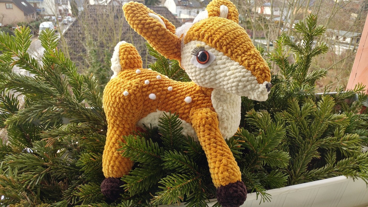 Reh und Igel Häkelanleitung Amigurumi