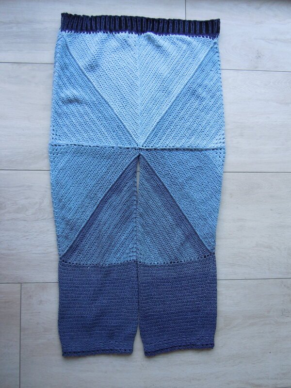 Häkelanleitung Hose, Short &quot;Chaca-Chaca&quot;  Lagenlook, für alle Größen