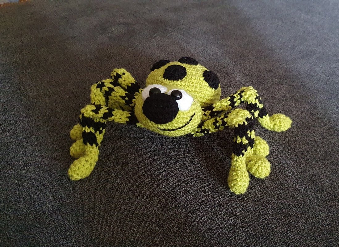 Häkelanleitung / Amigurumi / Kaito - die Spinne