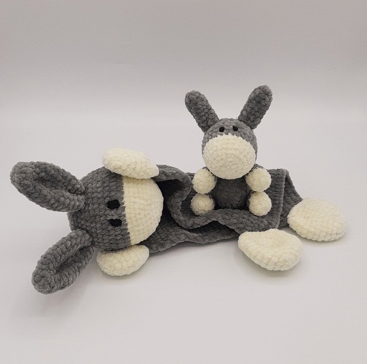 Crochet Pattern Bundle *Baby Comforter Dog &amp; Donkey*
