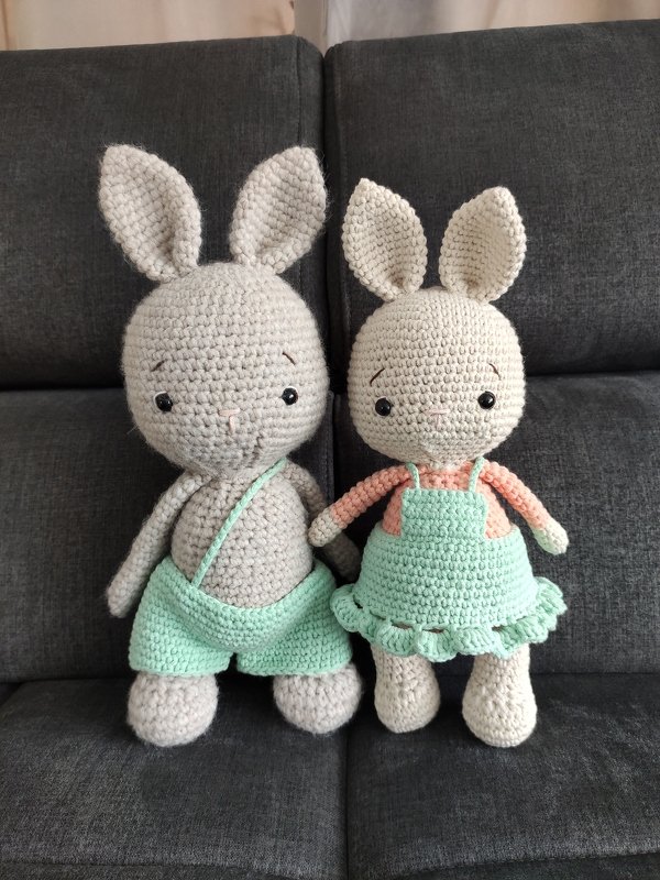 Häkelanleitung bunny Pumpkin