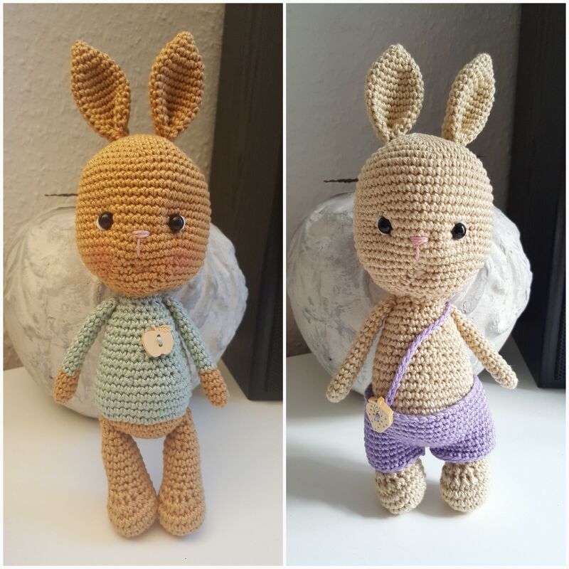 Häkelanleitung bunny Pumpkin