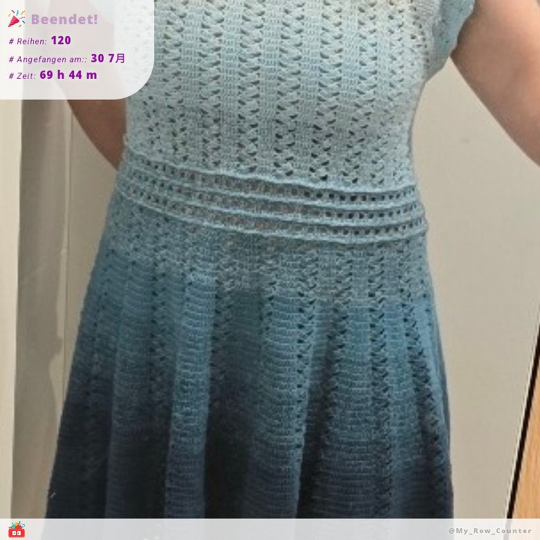 Kleid Felicia häkeln Häkelkleid