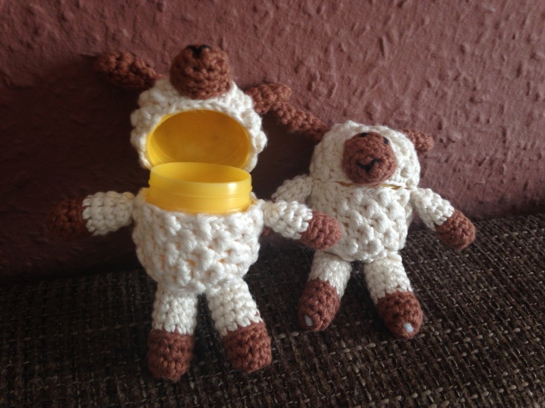 Häkelanleitung Sweepies Ü-Pet Schaf "Lammy"