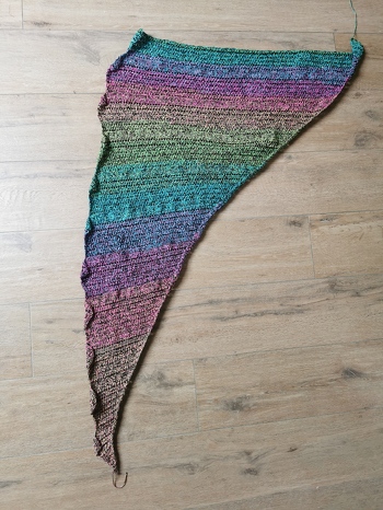 Muss noch spannen und waschen. Lies sich gut nacharbeiten. Tolle übersichtliche Anleitung