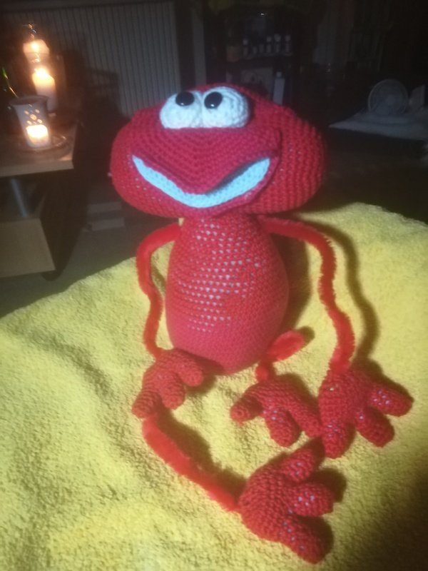 Crochet Pattern &quot; Alfons&quot; The Frog