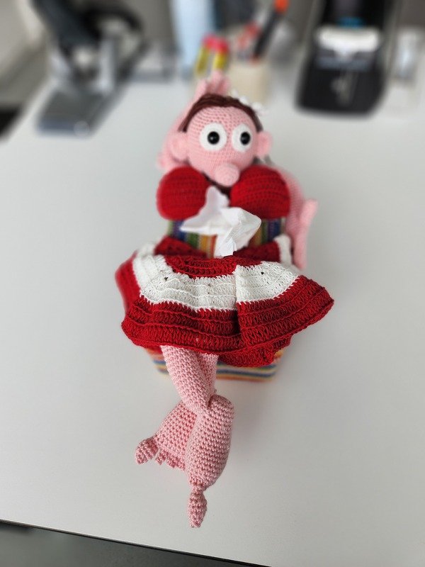 Tissue Box Cover "Dirty Rik "