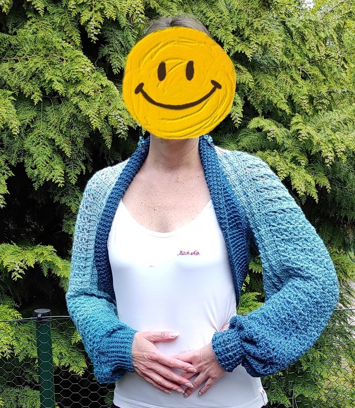 Häkelanleitung Bolero Jacke süße Verführung