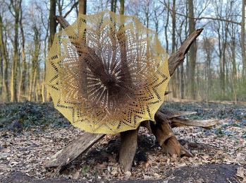 Der Schirm war super zu häkeln und bei Fragen hat die Designerin weitergeholfen.