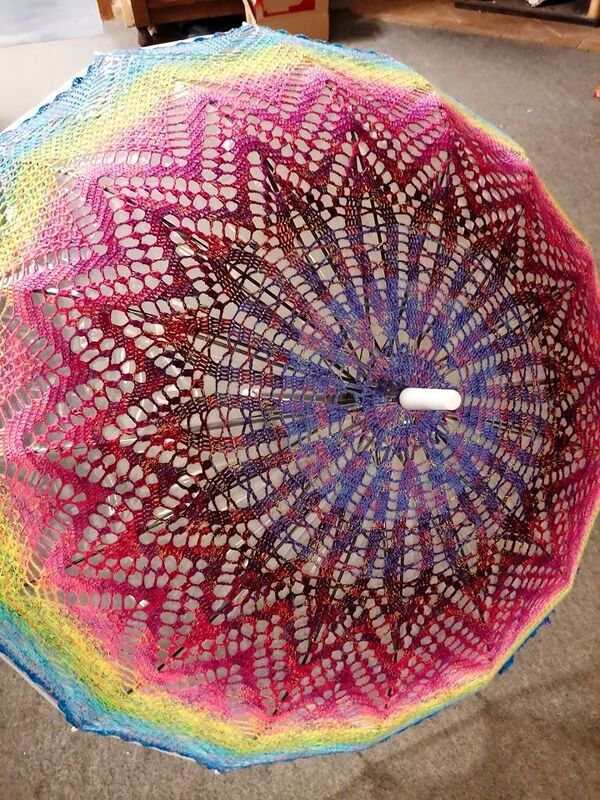 Sonnenschirm Josefine - Musterschrift und Anleitung