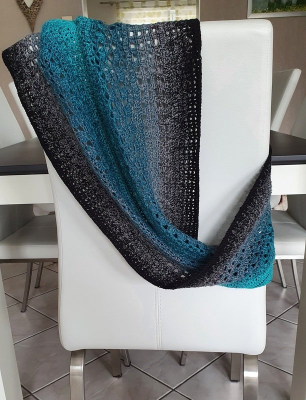 Häkelanleitung - Möbiusschal &quot;senza fine&quot;