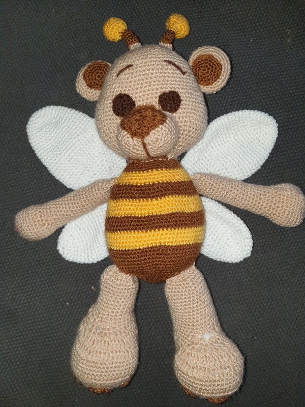 Häkelanleitung / Amigurumi / Bibo Bienenbär