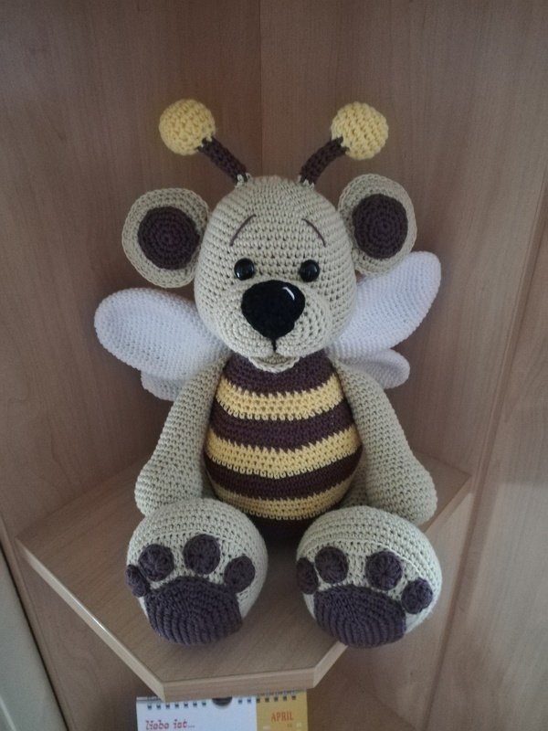 Häkelanleitung / Amigurumi / Bibo Bienenbär