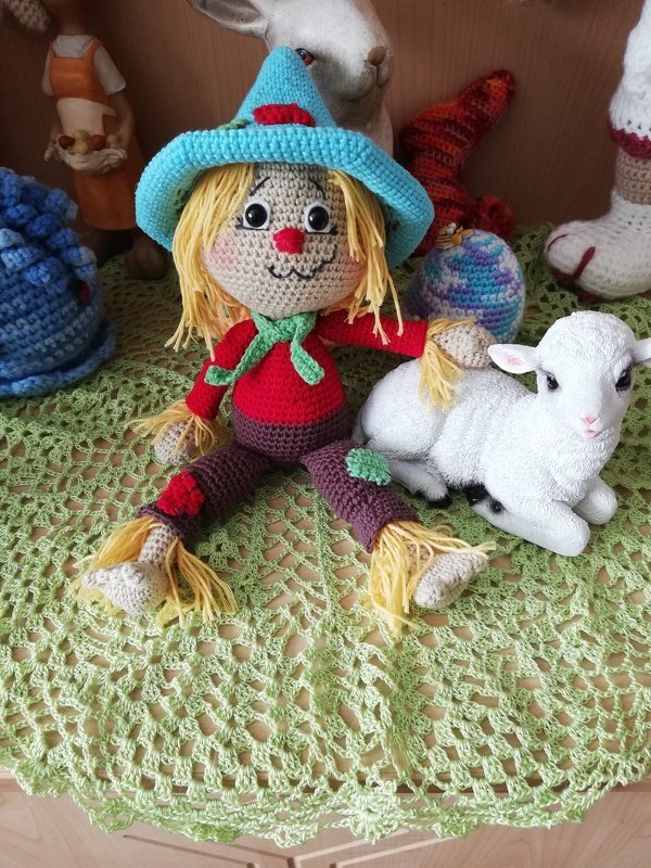 Jupp, die freundliche Vogelscheuche  :-)