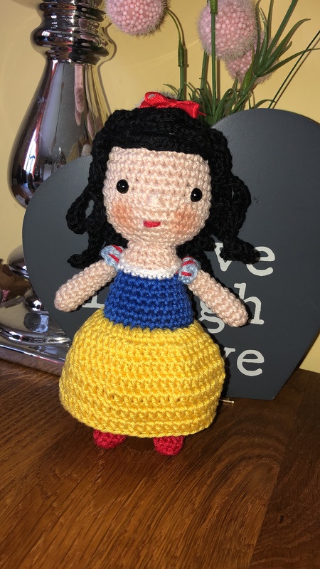 Häkelanleitung Prinzessin Belle