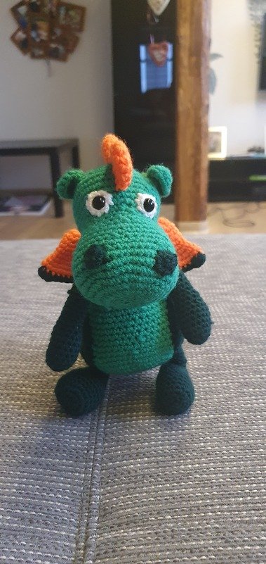 Drache Draco Häkelanleitung