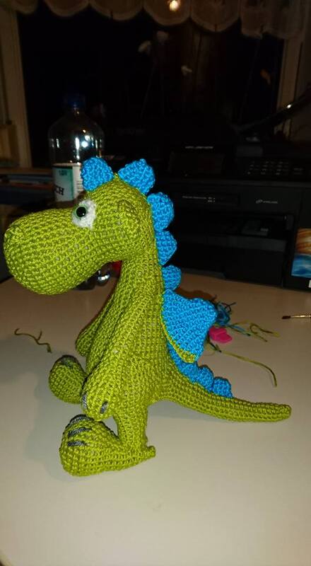 Drache Draco Häkelanleitung