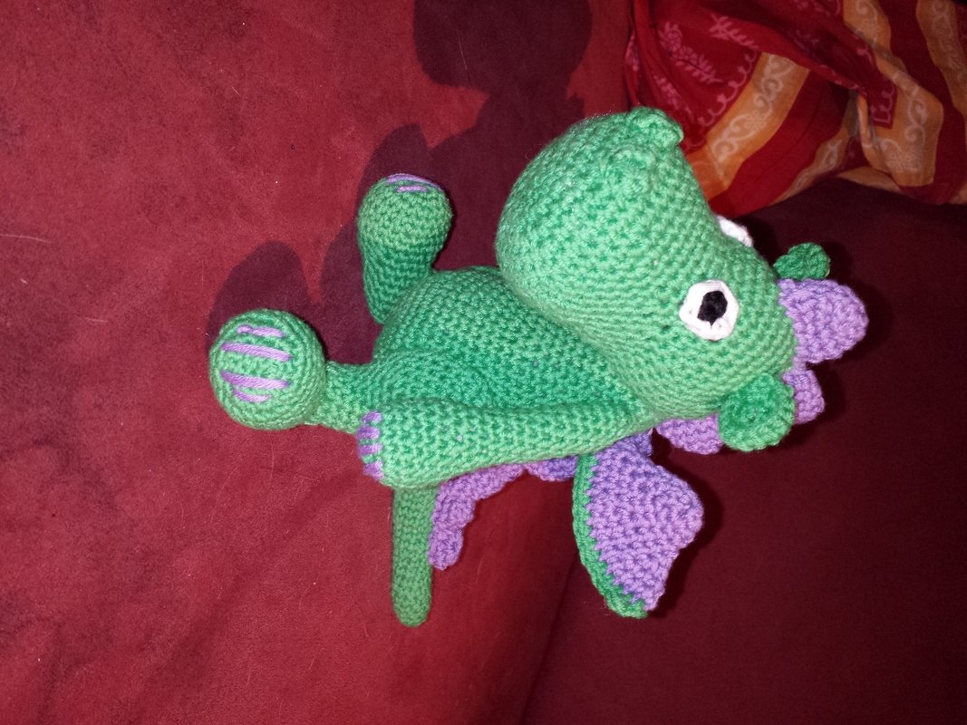 Drache Draco Häkelanleitung