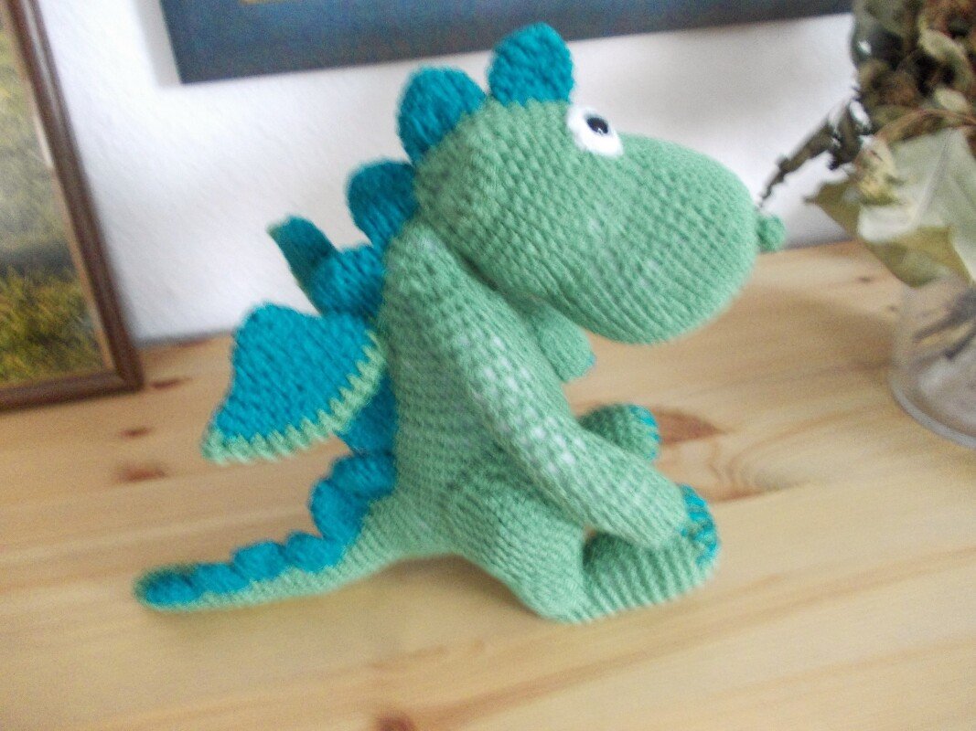 Drache Draco Häkelanleitung