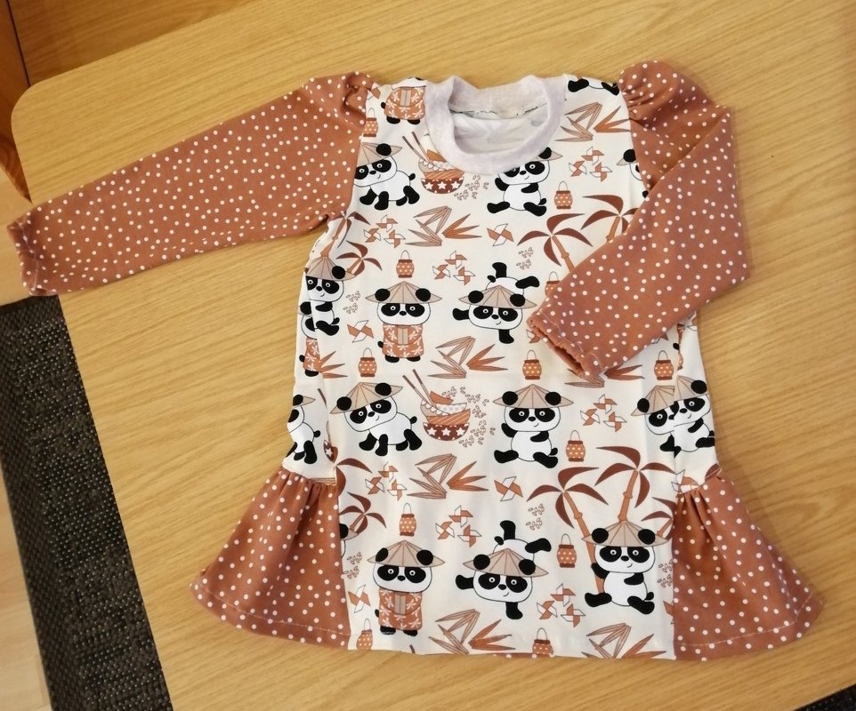 Langarmshirt Carina mit Rüschen Gr. 86 - 140