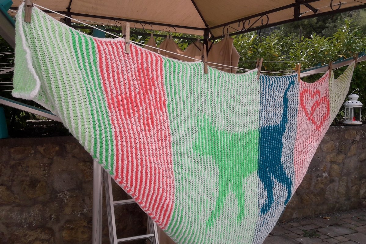 Katzentuch Illusionsstricken